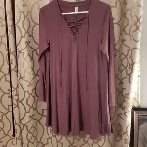 Cute Flowy Cross-tie Dress